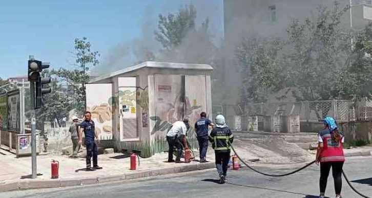 Siirt’te trafoda çıkan yangın söndürüldü