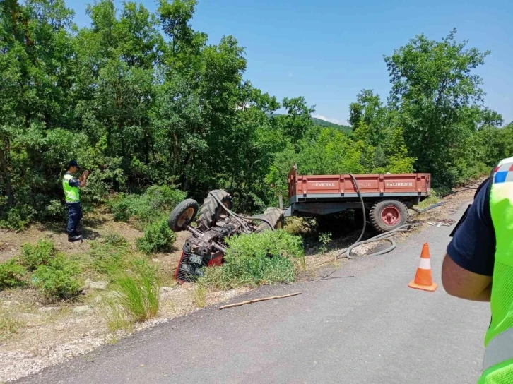 Sındırgı’da traktör altında kalan şahıs hayatını kaybetti
