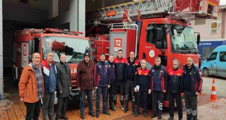 Sinop Belediyesi Kahramanmaraş’a itfaiye ekibi sevk etti