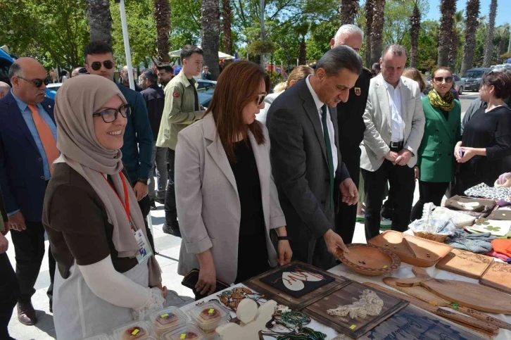 Sinop’ta engellilerden el işi sergisi
