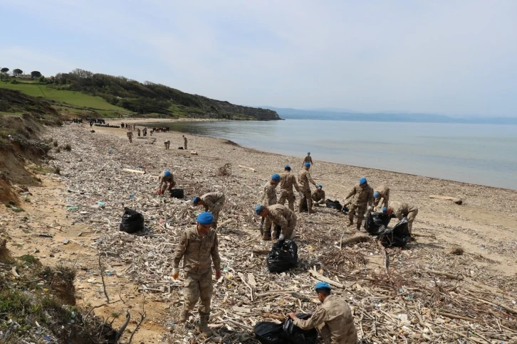 Sinop’ta jandarmadan kapsamlı çevre temizliği
