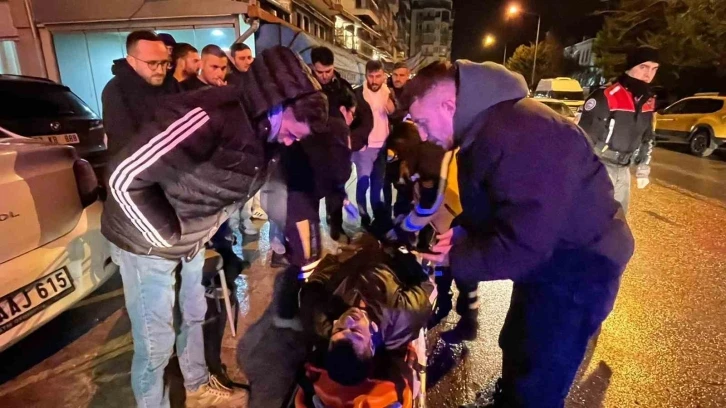 Sinop’ta motosiklet ile otomobil çarpıştı: 1 yaralı
