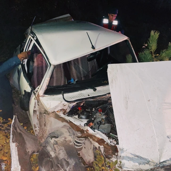 Sinop’ta otomobil su kanalına düştü: 1 ölü, 1 yaralı
