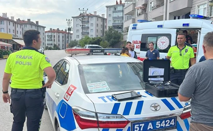 Sinop’ta trafik kazası: 1 yaralı
