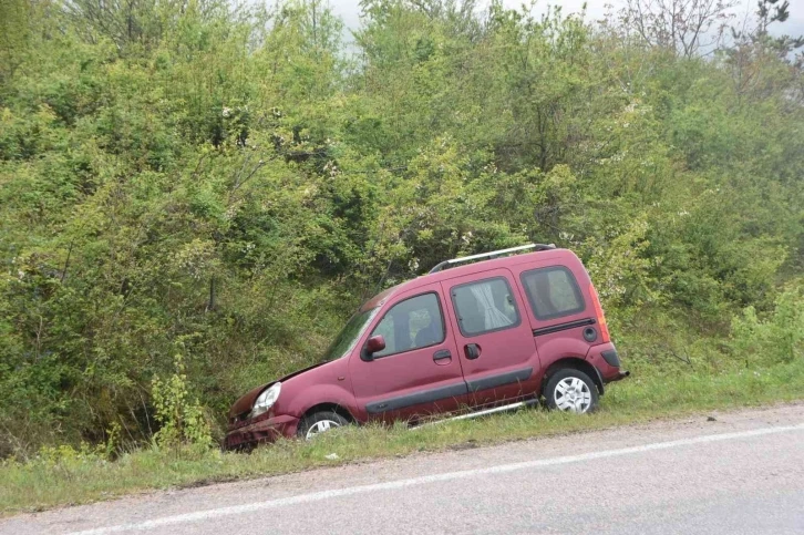 Sinop’ta trafik kazası: 2 yaralı
