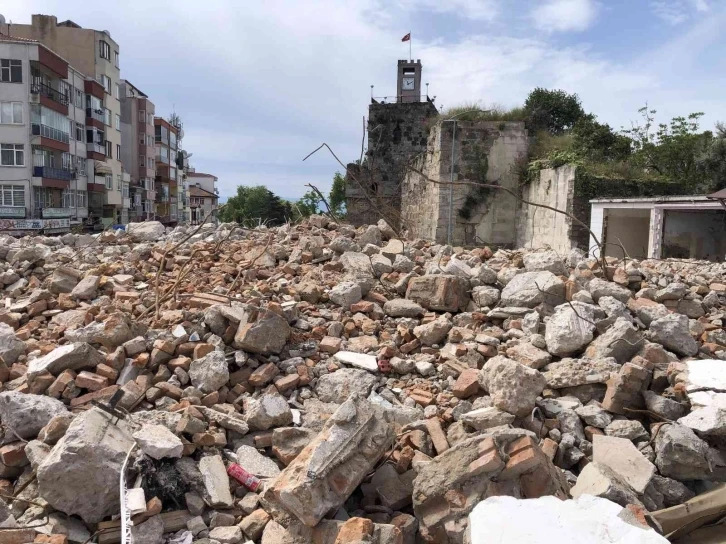 Sinop’un tarihi dokusu ortaya çıktı
