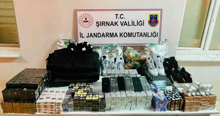 Şırnak’ta kaçakçılık ve asayiş operasyonu
