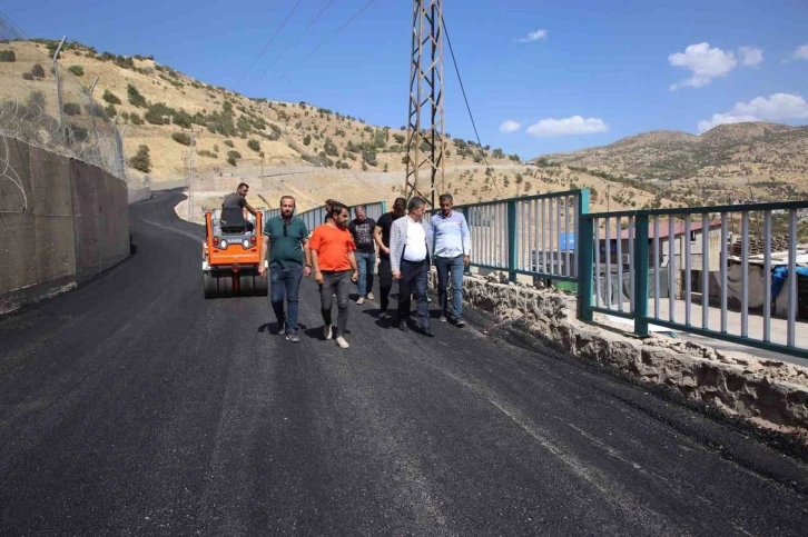 Şırnak’ta yapımı süren yol çalışması tamamlandı
