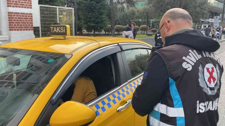 Şişli’de ticari taksi denetimi
