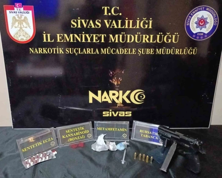 Sivas’ta uyuşturucuya geçit yok
