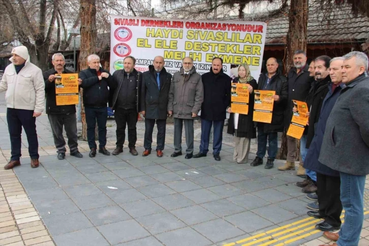 Sivaslılar Melih Eymen için gece düzenleyecek
