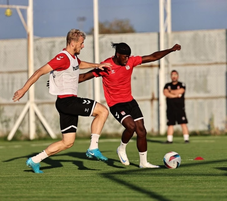 Sivasspor’da Gaziantep maçı hazırlıkları başladı
