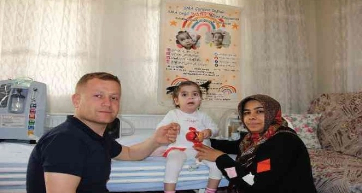 SMA Hastası Nilay bebeğin yardım kumbarası çalındı