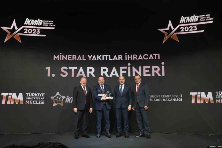 SOCAR Petrol Ticaret ve STAR Rafineri 2023 yılında da ‘İhracatın Yıldızı’ oldu
