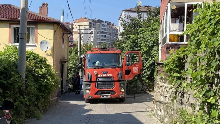 Şofbenden çıkan kıvılcım ekipleri harekete geçirdi
