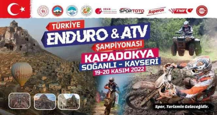 Soğanlı Vadisi’nde Türkiye Enduro ve ATV Şampiyonası yapılacak