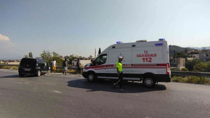 Söke’de trafik kazası: 2 Yaralı
