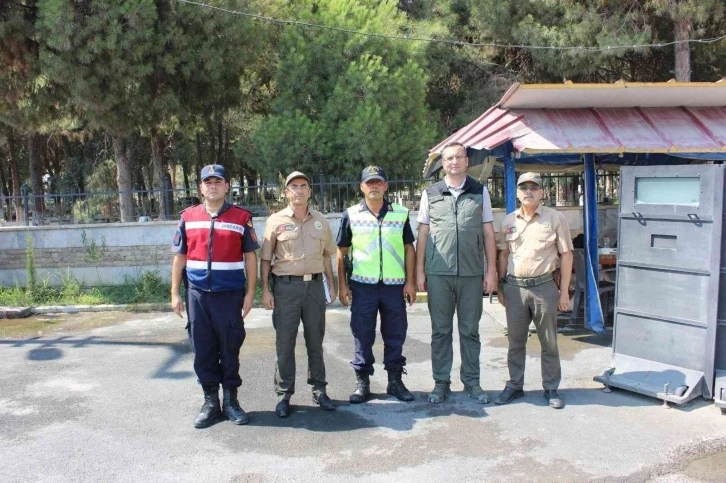 Söke’de vatandaşlar orman yangınlarına karşı uyardı
