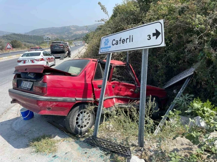 Söke-Kuşadası karayolunda kaza: 5 yaralı
