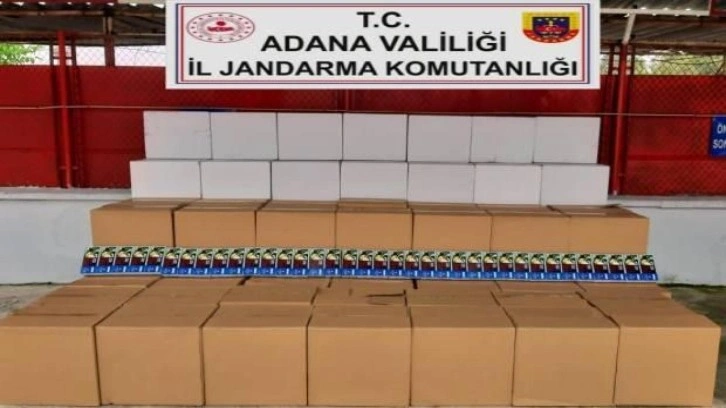 Son Dakika: Adana'da 1 milyon makaron ele geçirildi!