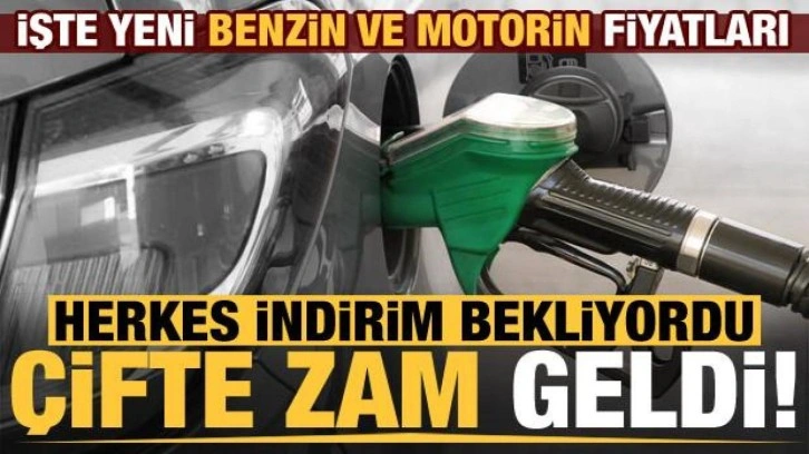 Son dakika: Benzin ve motorine zam geldi! İşte yeni benzin ve motorin fiyatları