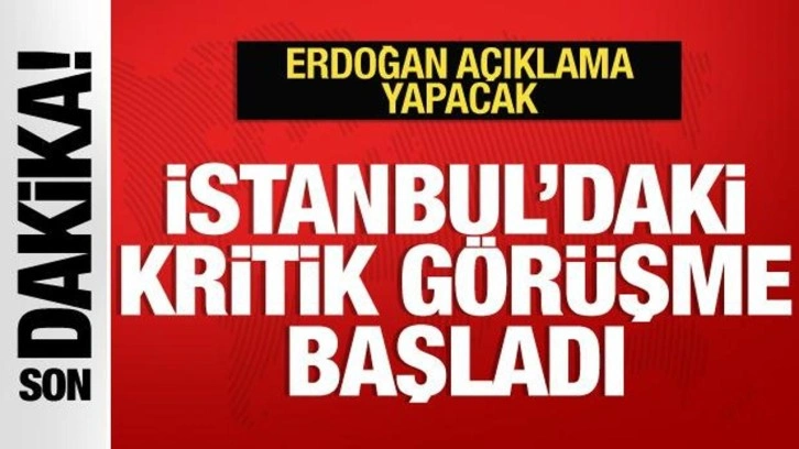 Son dakika: Erdoğan-Zelenski görüşmesi başladı! Dünyanın gözü İstanbul'da!