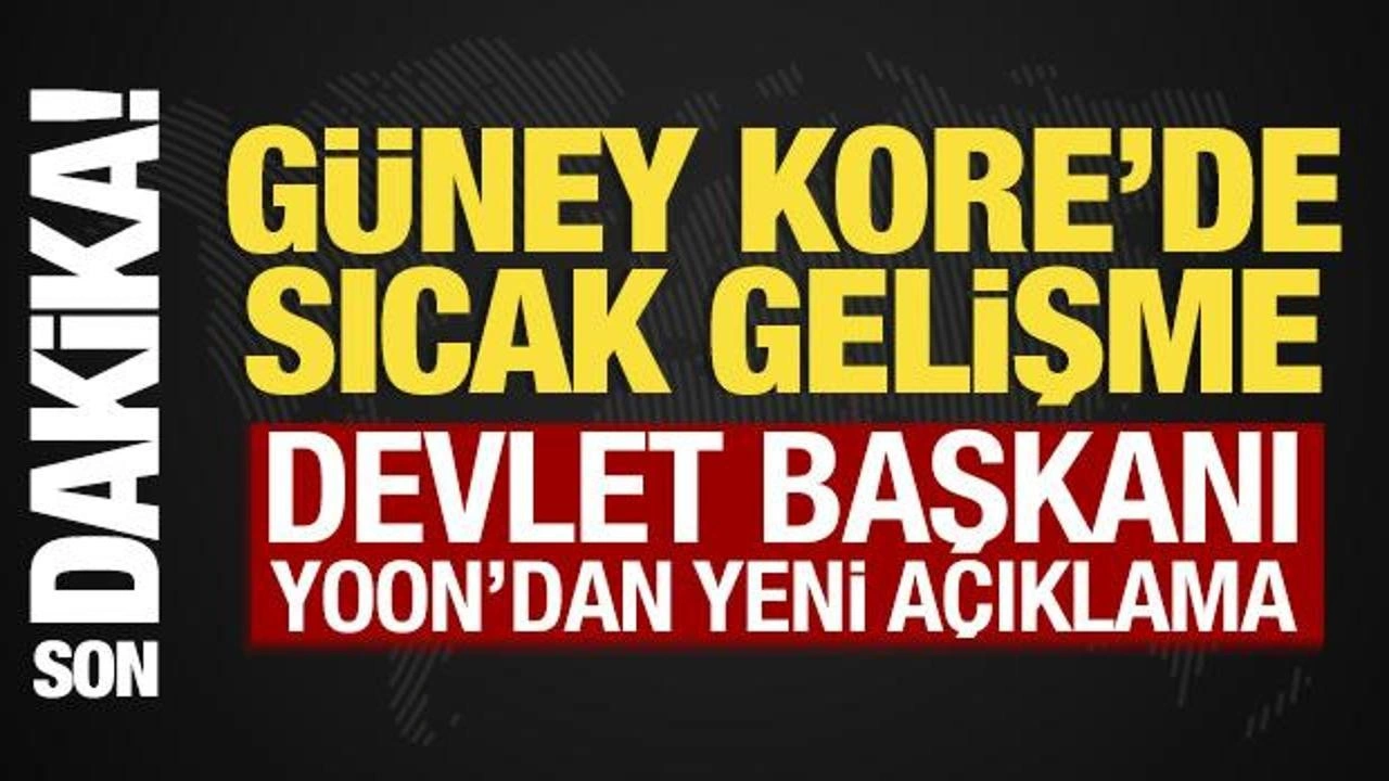 Son Dakika: Güney Kore'de sıcak gelişme: Sıkıyönetim kararı kaldırıldı!