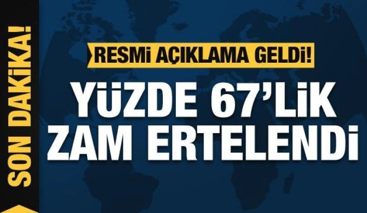 Son dakika haberi: İnternet zammı 2 ay ertelendi