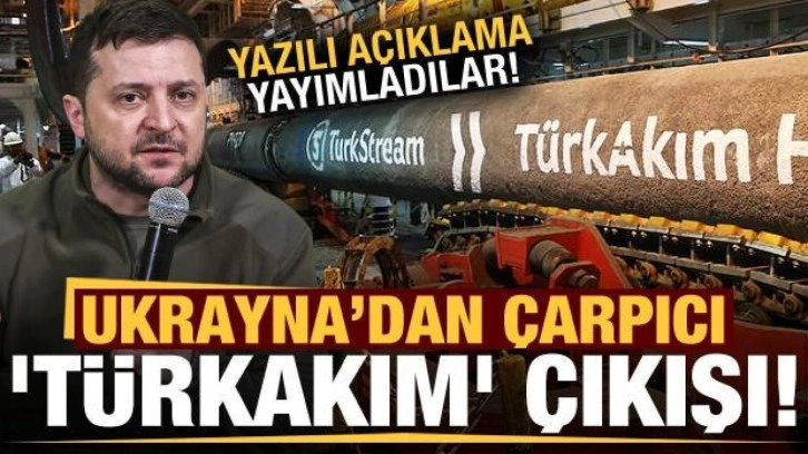 Son dakika haberi: Ukrayna'dan çarpıcı 'TürkAkım' çıkışı!