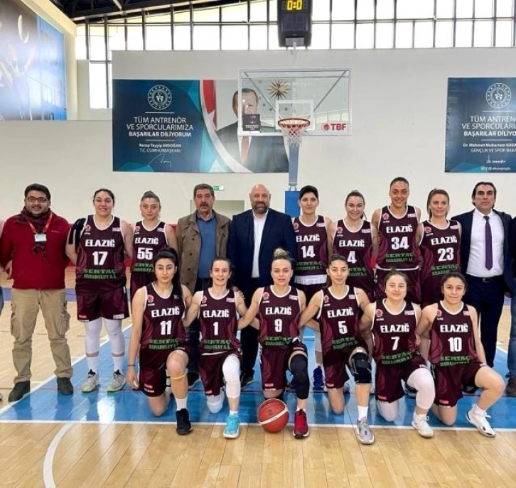 Son dakika haberleri... Elazığ Basketbol TKBL'ye yükseldi