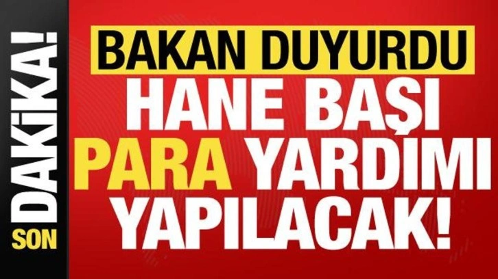 Son dakika: İçişleri Bakanı sel felaketi sonrası duyurdu! Para yardımı yapılacak...