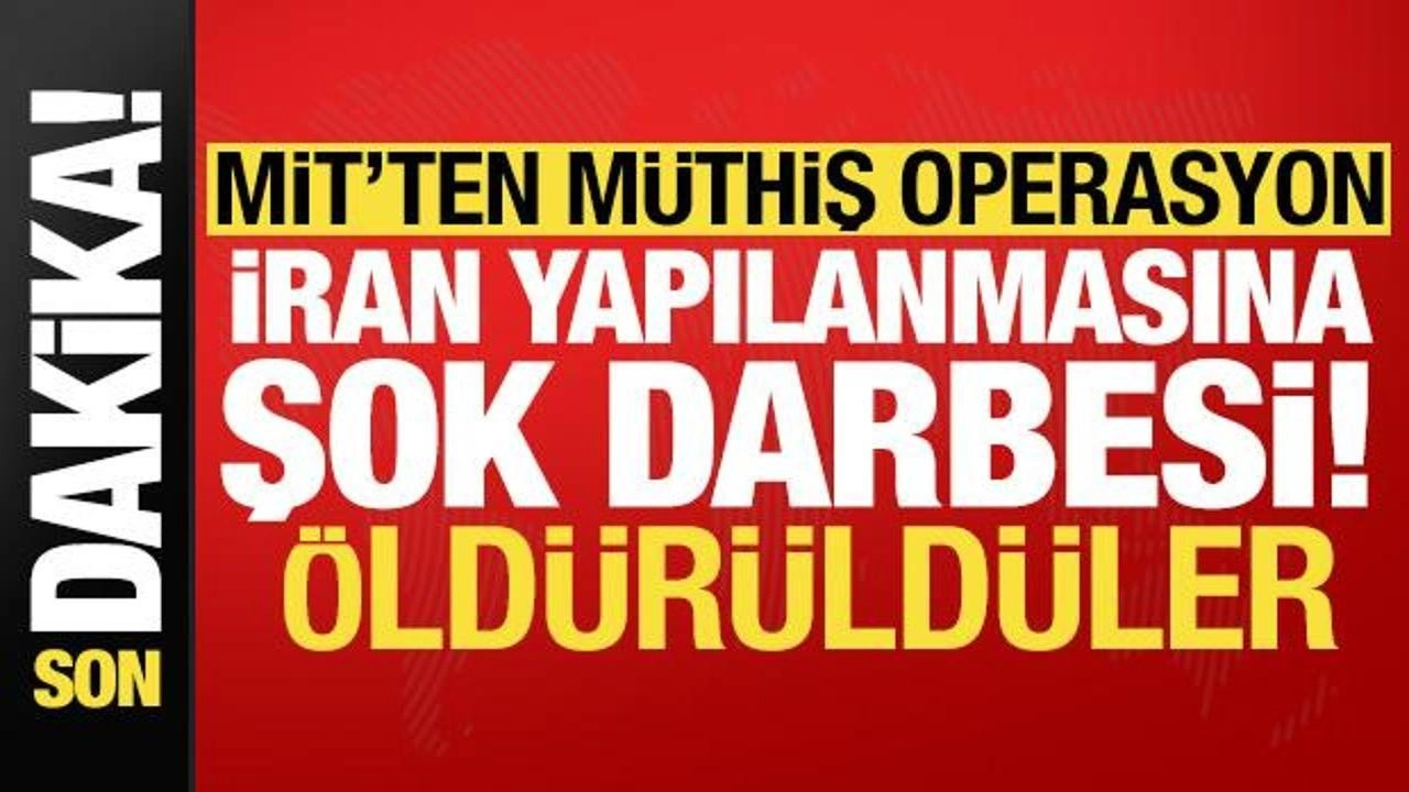 Son dakika: MİT'ten PKK'nın İran yapılanmasına şok darbe! Dotkanlou ve koruması öldürüldü