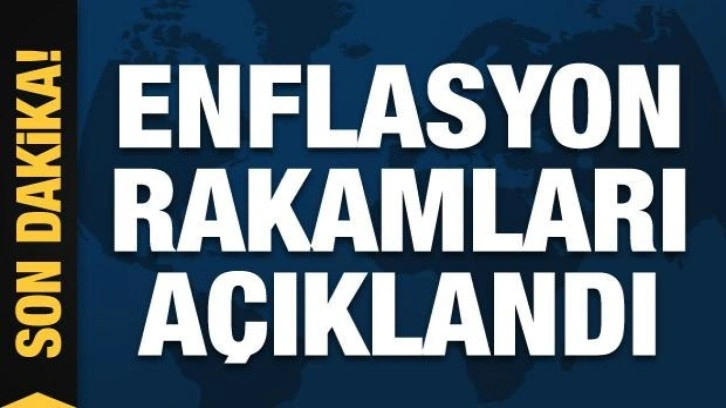 Son dakika: Ocak ayı enflasyon rakamları açıklandı