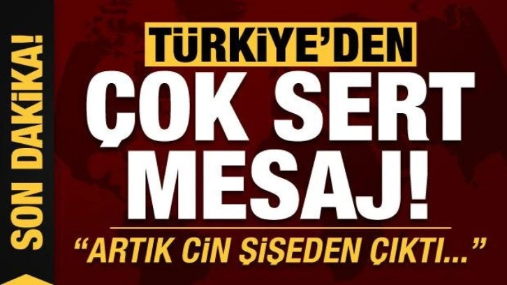 Son dakika: Türkiye'den Yunanistan'a sert tepki!