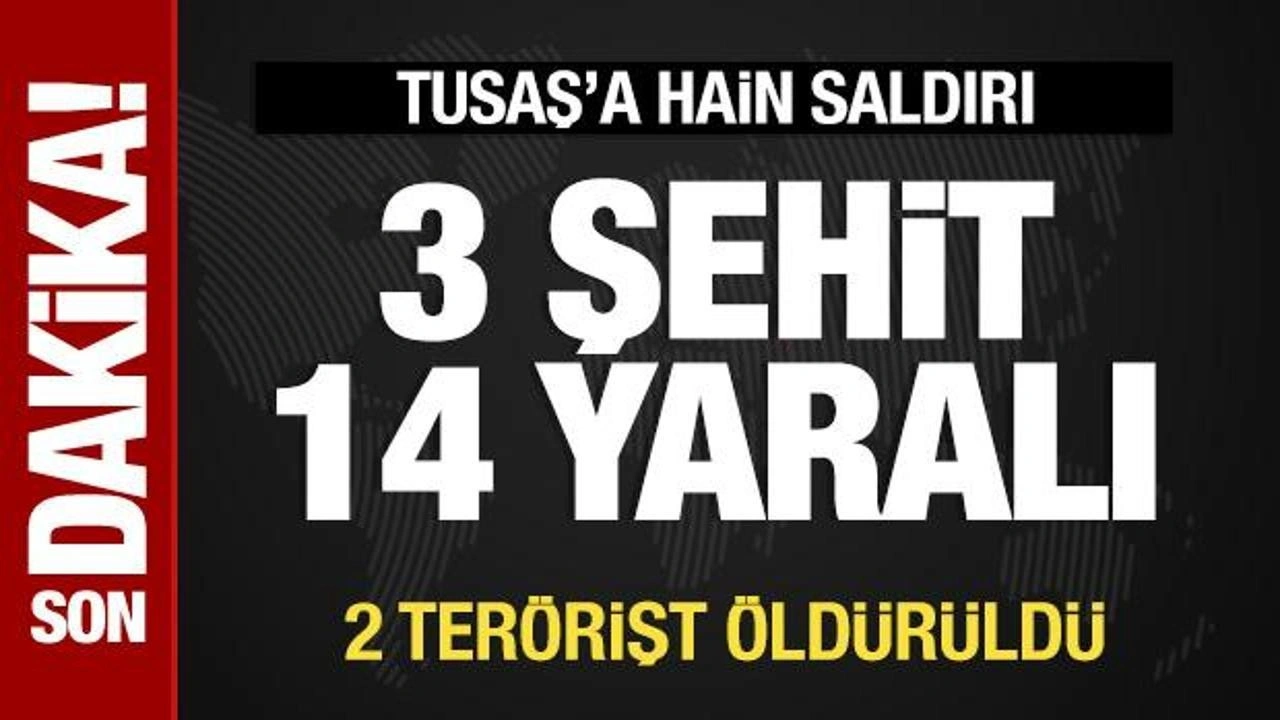 Son dakika: TUSAŞ'a hain saldırı! Bakan Yerlikaya'dan şehit ve yaralı açıklaması