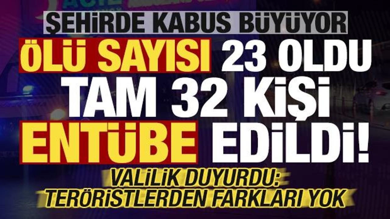 Son dakika... İstanbul'da sahte içki faciası: Ölü sayısı 23 oldu, 32 kişi entübe edildi!