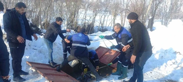 Sondaj kuyusunda meydana gelen arıza giderildi
