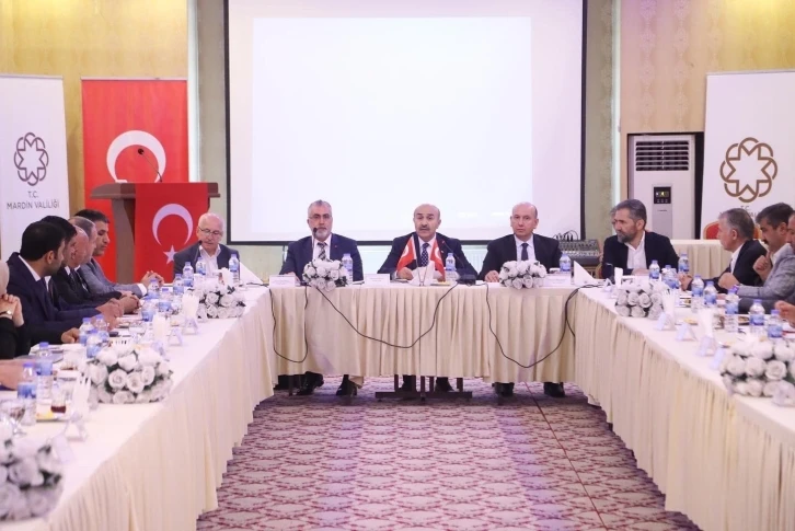 Sosyal Politikalarda 7 Bölge 7 Yıl projesi çerçevesinde Mardin’de toplantı gerçekleştirildi
