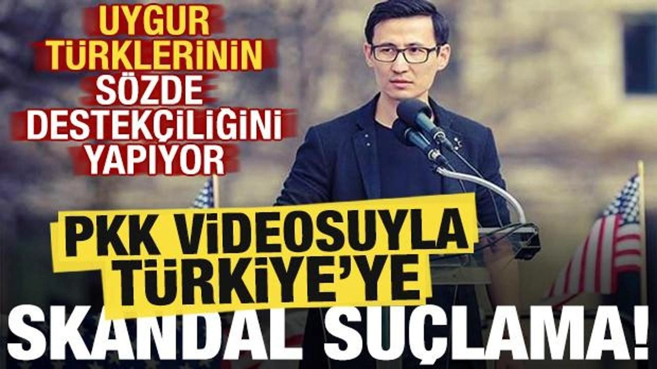 Sözde Uygur Türklerinin destekçisi Altay'dan PKK'ya destek! Türkiye'yi böyle suçladı.