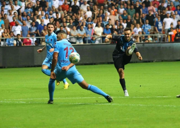 Spor Toto Süper Lig: Adana Demirspor:1 - Trabzonspor: 1 (İlk yarı)
