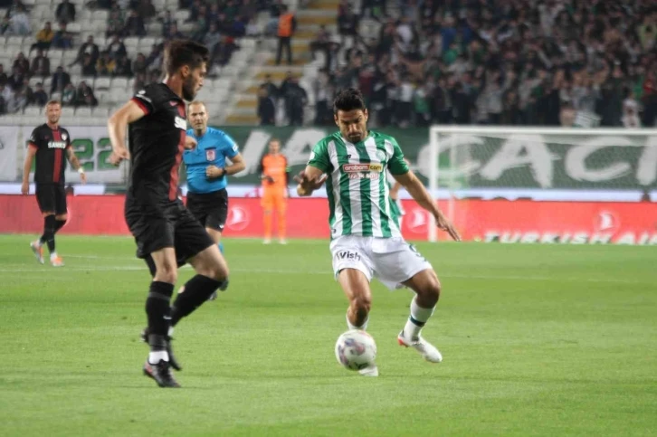 Spor Toto Süper Lig: Konyaspor: 0 - Gaziantep FK: 0 (İlk yarı)
