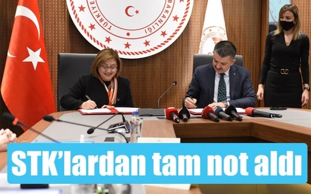 STK’lardan tam not aldı