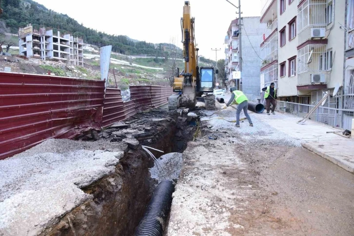 Su taşkınlarını önleyecek çalışmaya yerinde inceleme
