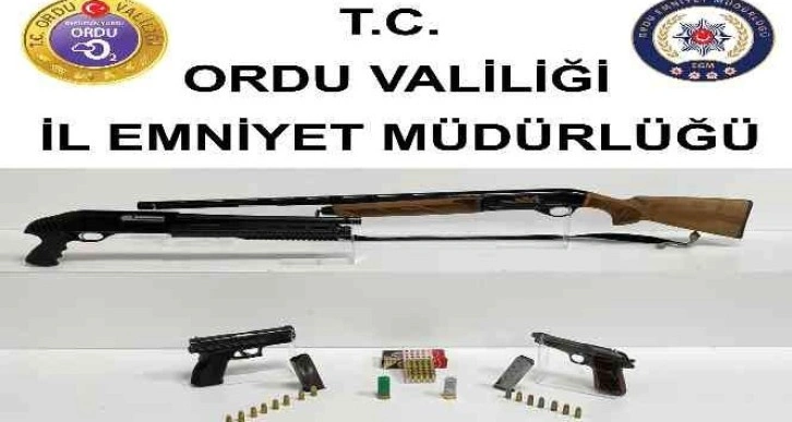 Suç örgütüne yönelik Ordu merkezli operasyonda 25 kişi gözaltına alındı