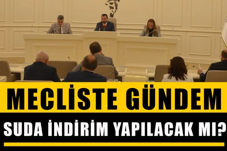 Suda indirim yapılacak mı?