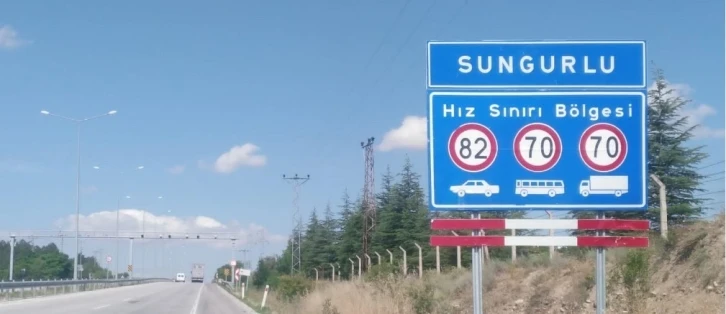 Sungurlu’da ortalama hız ihlal tespit sistemi devreye girdi
