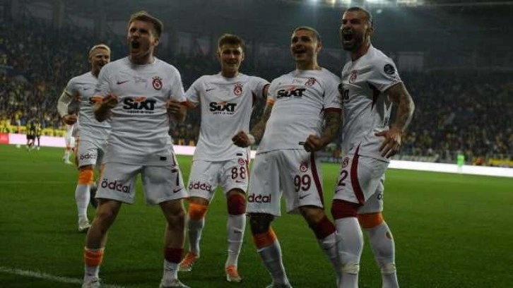 Süper Lig'de şampiyon Galatasaray!