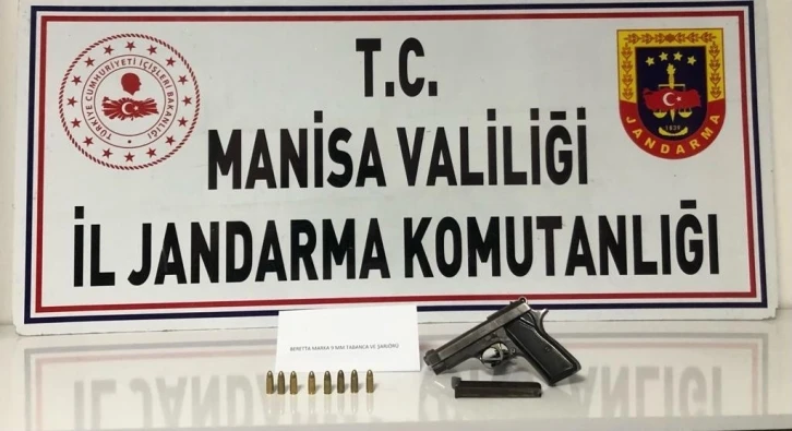 Şüpheli şahıstan ruhsatsız tabanca çıktı
