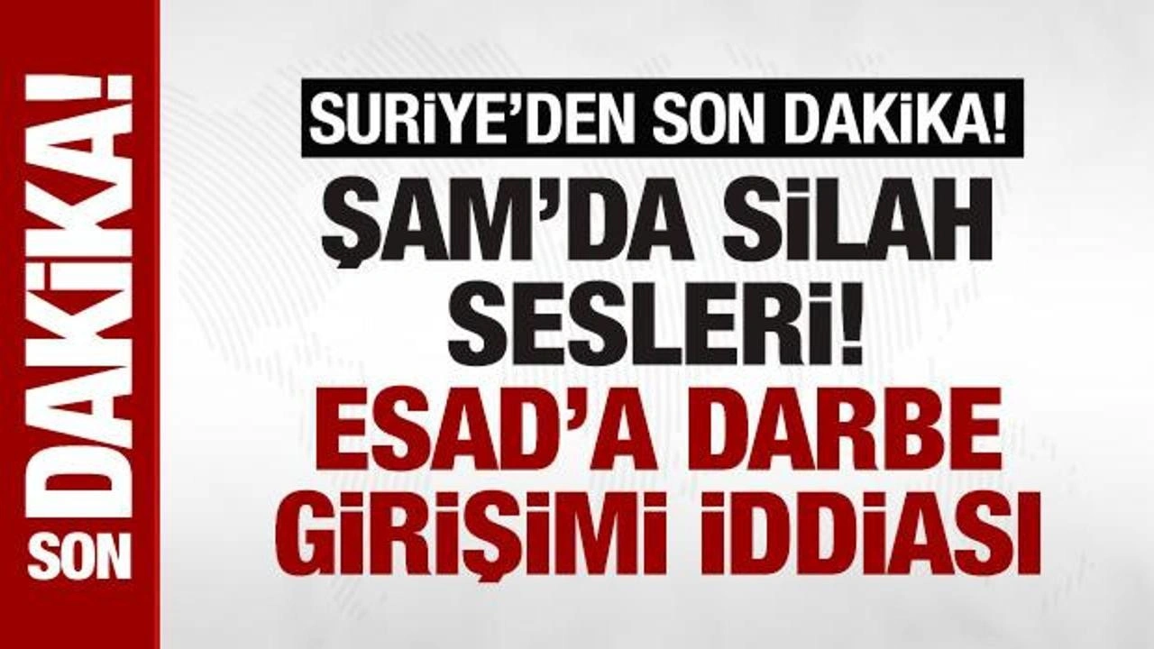 Suriye'de son gelişmeler: Muhalifler Hama'ya girdi! Esad'a darbe girişimi iddiası