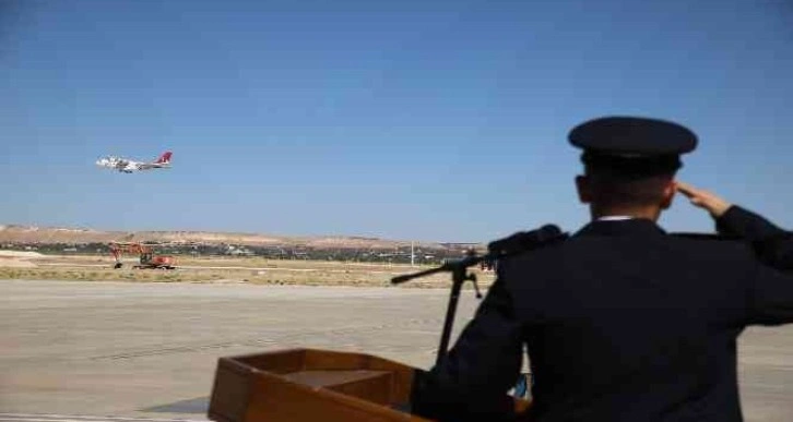 Suriye şehidi dualarla memleketine uğurlandı